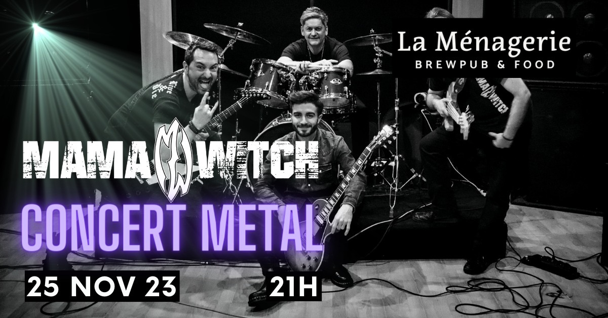 Affiche Live - La Ménagerie